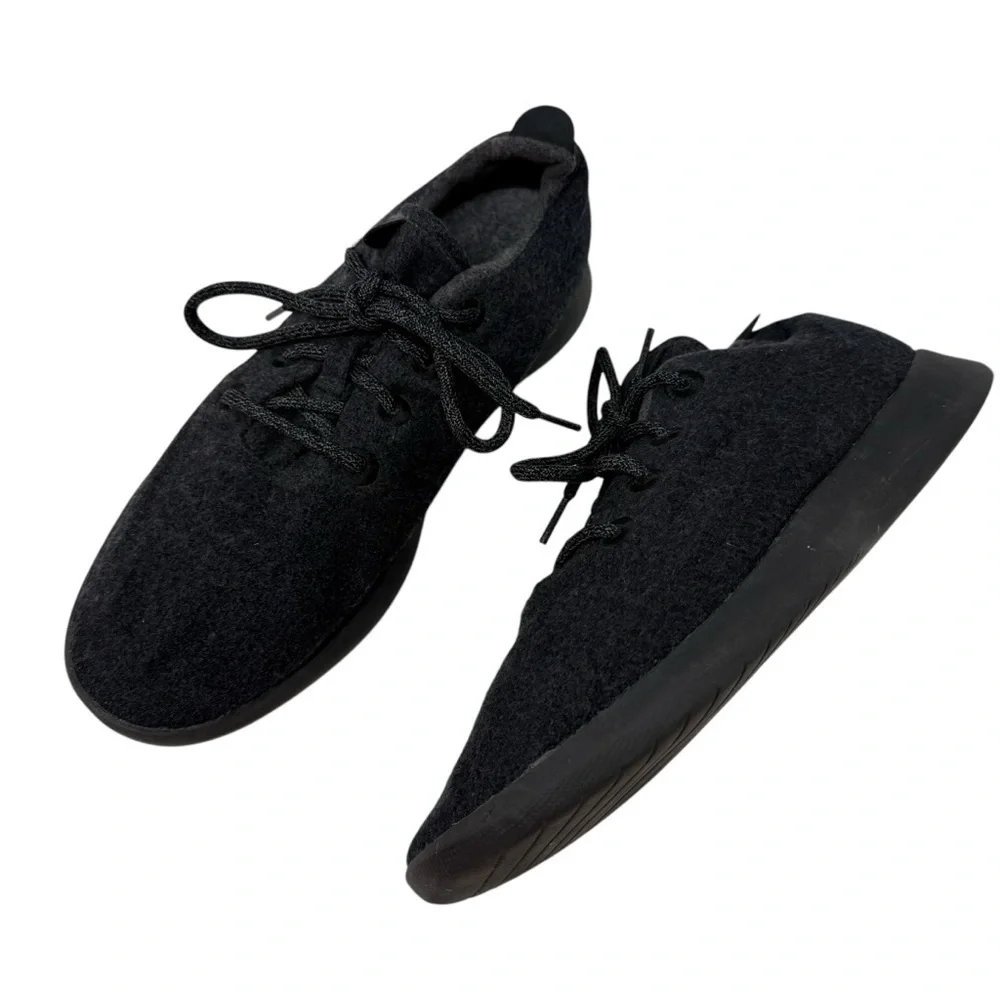 Allbirds Wool Runners Men’s Size 12 Running Training Sneaker Shoe Black